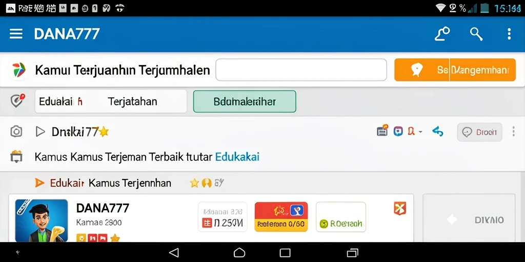 Antarmuka DANA777 yang ramah pengguna dan fungsional