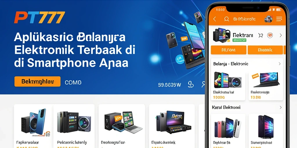 Tampilan antarmuka pengguna PT777 yang modern dan intuitif.