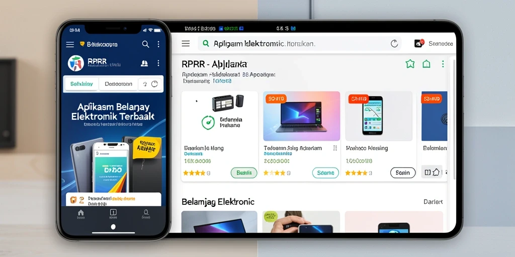 Tampilan antarmuka RPRR yang sederhana dan mudah digunakan.