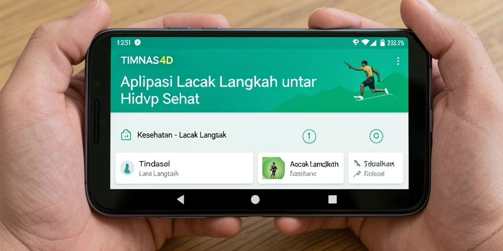 Tampilan antarmuka aplikasi TIMNAS4D yang menarik dan fungsional.