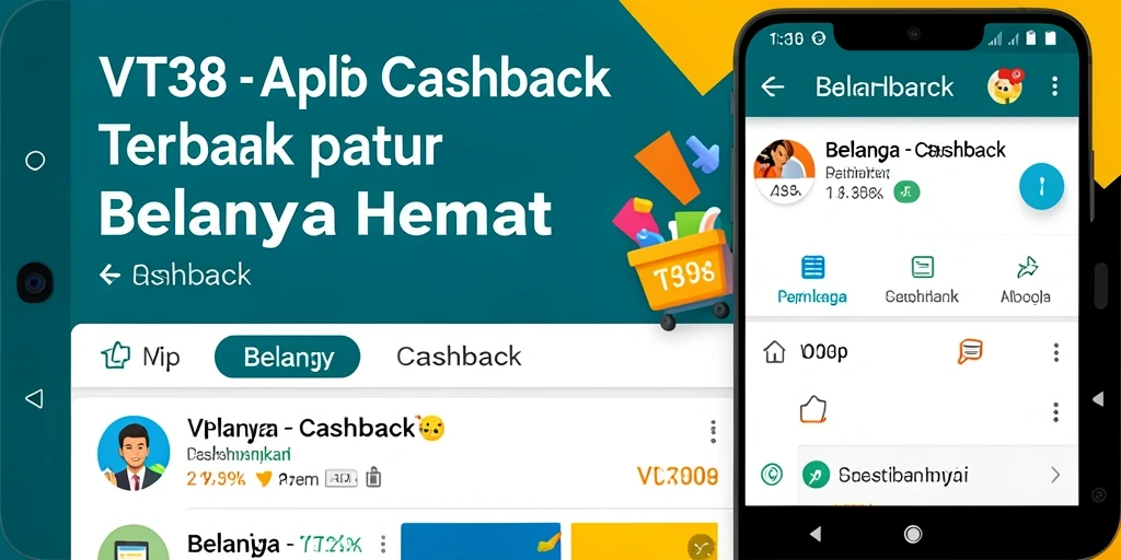 Tampilan antarmuka VT38 yang menarik dan fungsional untuk cashback.