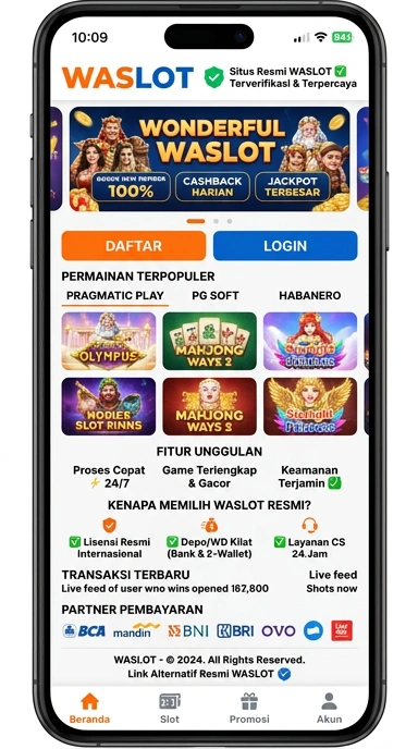 Halaman Resmi Waslot untuk Pengguna Android Indonesia